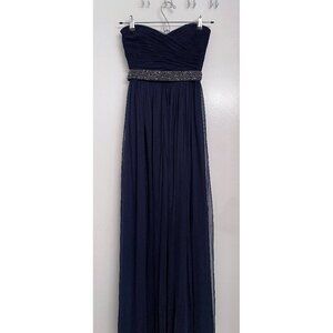 Ever New Navy Tulle Formal Dress